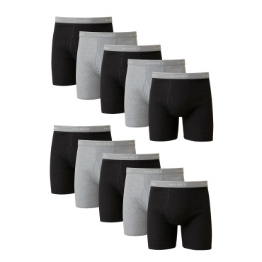 10x Czarne i Szare Boxerki...